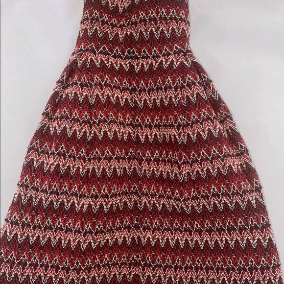 H&M Patterned Stretch Pleated Skirt - Picture 5 of 9